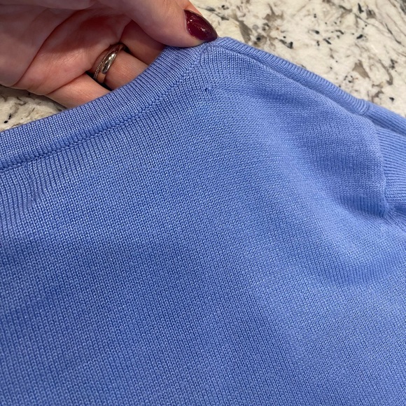 PHILOSOPHY Periwinkle Sweater with Sleeve Cut Outs - Picture 6 of 7